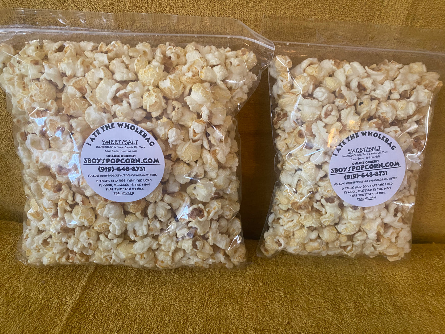 Signature Sweet & Salt (KETTLE CORN)